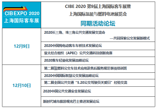CIB EXPO 2020上海國際客車展覽會開幕在即，最全攻略來了！(圖4)