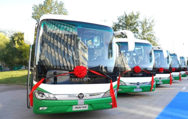 蓄勢待發(fā)！歐輝氫燃料客車駛入冬奧核心區(qū)(圖2)